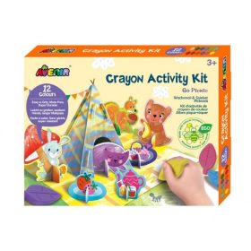   Avenir Kids- Kreatív színező készlet méhviasz krétával - Piknikezés