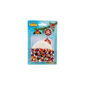   Hama karácsonyi vasalható gyöngy kezdőkészlet -fenyőfadíszek