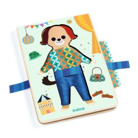 Djeco - Fa öltöztetős játék - Zabimix