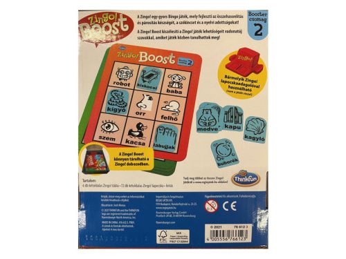 Zingo Boost kiegészítés