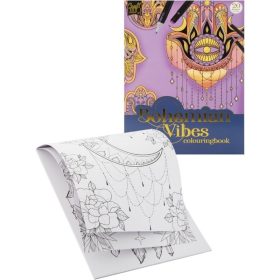 Színező füzet 20 képpel, Bohém hangulat - CraftArt