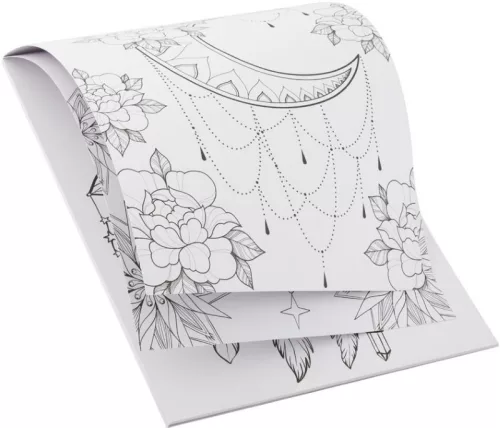 Színező füzet 20 képpel, Bohém hangulat - CraftArt