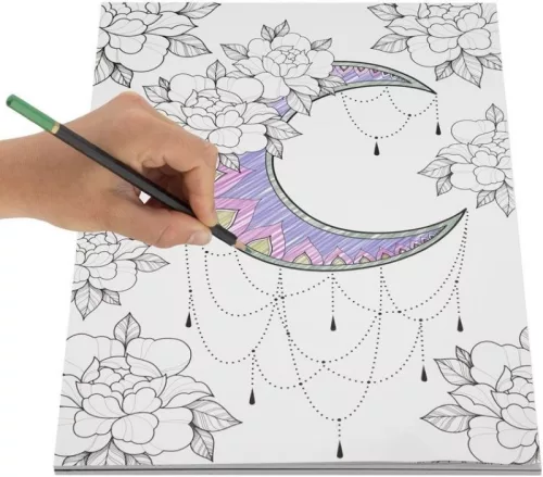 Színező füzet 20 képpel, Bohém hangulat - CraftArt