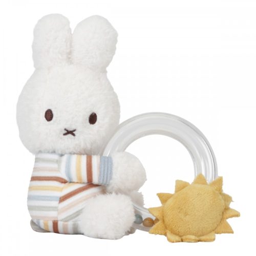 Little Dutch - Miffy csörgő - vintage csíkos