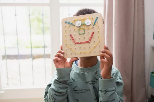 Geoboard alkotótábla - BS Toys