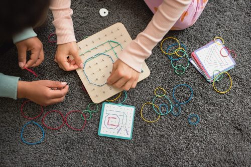 Geoboard alkotótábla - BS Toys