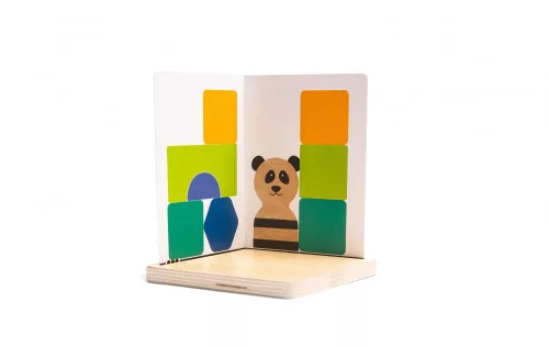 Panda kirakós térbeli tájékozódást fejlesztő játék- BS Toys