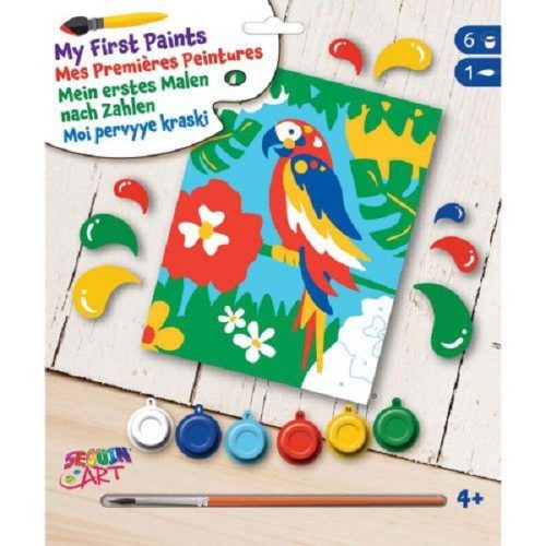Mammut - Papagáj - Junior festés számokkal