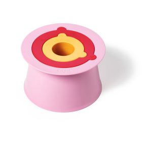   Quut - Alto homokvár építő szett - Rózsaszín+Piros+Sárga