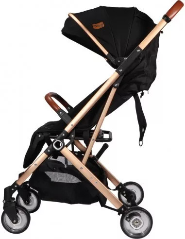 Ding -Vivo babakocsi- Fekete/Rosegold