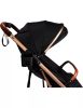 Ding -Vivo babakocsi- Fekete/Rosegold