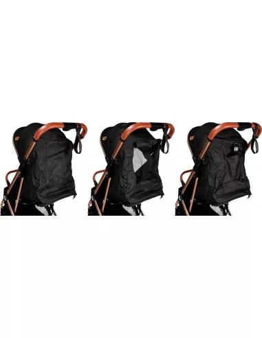 Ding -Vivo babakocsi- Fekete/Rosegold