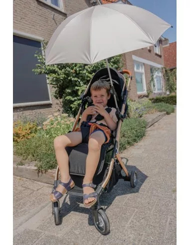 Ding babakocsira rögzíthető napernyő - Sötétszürke