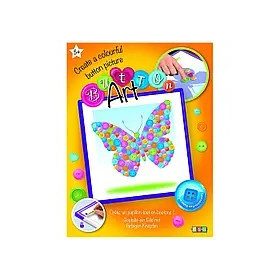 Mammut kreatív képkészítő gombokkal - lepkés