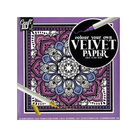 Craftart Bársonyszínező - Mandalák