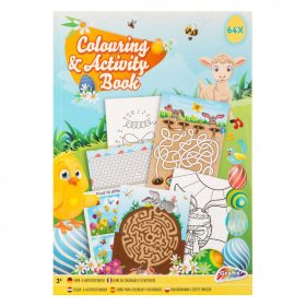   Grafix - húsvéti színező könyv fejlesztő feladatokkal - 64 oldalas