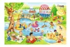 Puzzle 2x24 db - Szabadidő a tengerparton