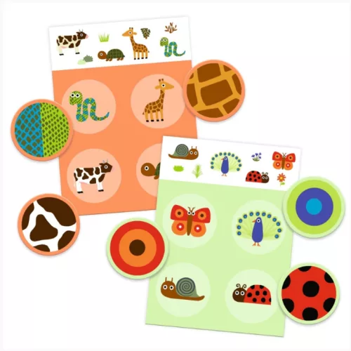 Djeco - Tollas és szőrös - Társasjáték