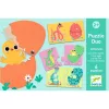 Djeco - Párosító puzzle - Kié a tojás, 12 db-os