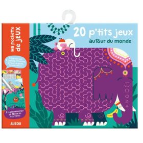   Letörölhető fejtörő feladatkártyák -Labirintusok a világ körül