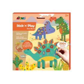   Matricázó és 3D modell készítő készlet - Dinoszauruszok