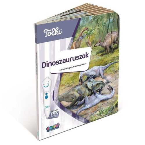 Dinoszauruszok - Interaktív foglalkoztató könyv - Tolki