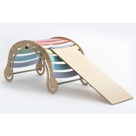 KateHaa Összecsukható XXL Hinta 2 Rámpával - Pasztell