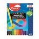 Színes ceruza készlet - háromszögletű - Maped "Color'Peps Infinity" - 12 különböző szín