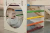 KateHaa Activity Explorer és Skylight Kocka Csúszda/Mászóka Rámpával - Szivárvány