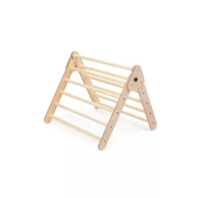   KateHaa Activity Háromszög Skylight Kocka Csúszda/Mászóka Rámpával - Natúr