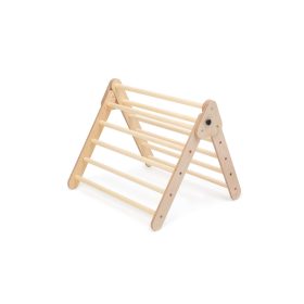   KateHaa Activity Háromszög Skylight Kocka Csúszda/Mászóka Rámpával - Natúr