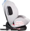 Ding Cruz 360°-ban elforgatható ISOFIX gyerekülés 0-36 kg - Világosszürke