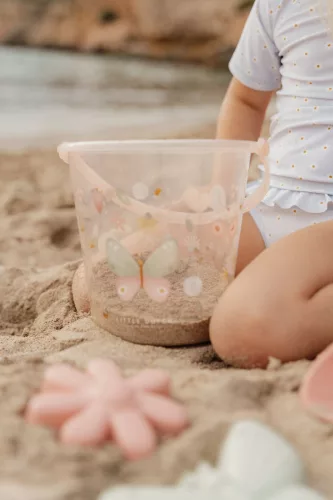 Little Dutch - Homokozó formák és lapát szett pink