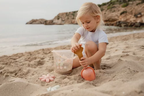 Little Dutch - Homokozó formák és lapát szett pink