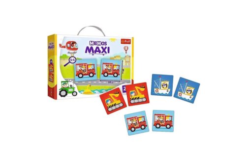 Trefl Memos Maxi memóriajáték - Járművek