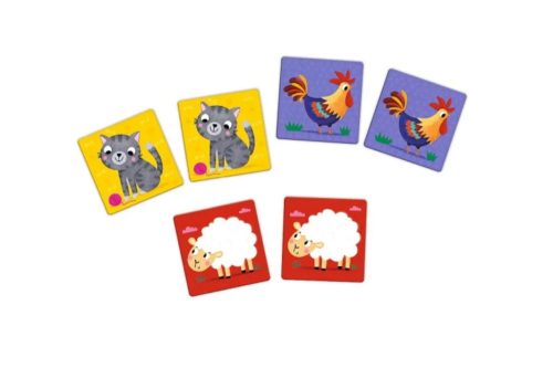 Trefl Memos Maxi memóriajáték - Haszonállatok