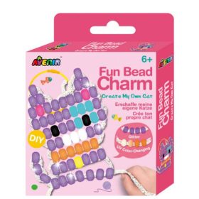   Gyöngyfigura varró készlet színváltó gyöngyökkel, Cica Avenir