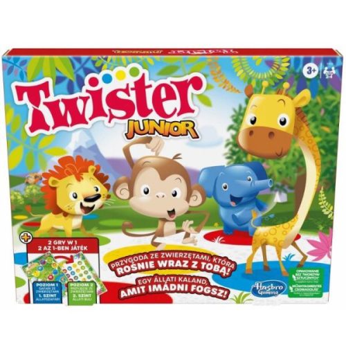 Hasbro - Twister junior 2 az 1-ben társasjáték