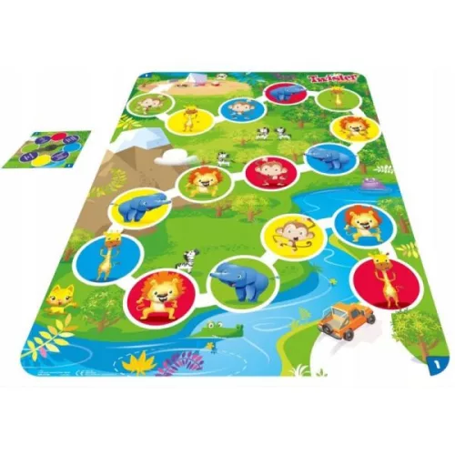 Hasbro - Twister junior 2 az 1-ben társasjáték