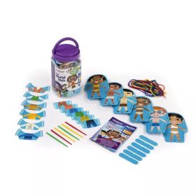   Flexi fűzős játék – Öltöztető (Flexi World Kids) - Miniland