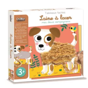   CreaLign - Puha képek fűzős kreatív játék, Háziállatok