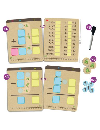 Akros - Tanulj meg összeadni, kivonni és átlépni - oktató játék