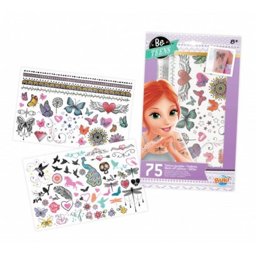 Buki - Csillogó lemosható tetoválás