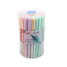   KORES - "K0R-M Pastel" háromszögletű golyóstoll, 1,0 mm, kupakos, kék