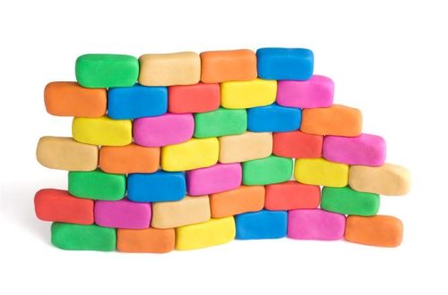 KORES - "Plastilina"Gyurma, 200 g, 10 szín