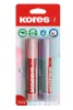 KORES - Ragasztóstift, pasztell színű tokban, 2x20 g, vegyes színek