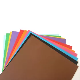 Dekorkarton csomag - 10 szín - A/4-es méretben