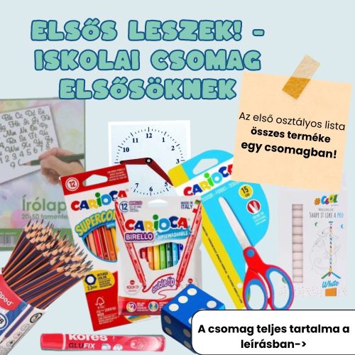 Elsős leszek! - Iskolai csomag elsősöknek