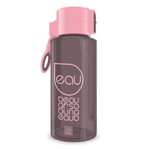 ARS UNA - BPA-mentes kulacs 650 ml, barna/rózsaszín