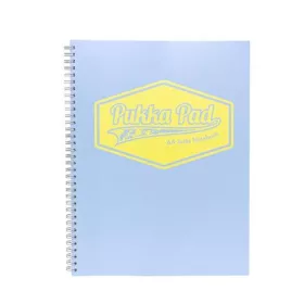   PUKKA PAD - "Pastel Jotta Pad" spirálfüzet, A4, vonalas, 100 lap, vegyes szín